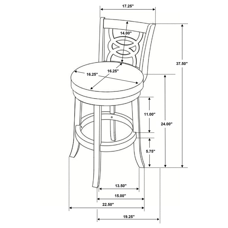 Calecita Swivel Counter Chair
