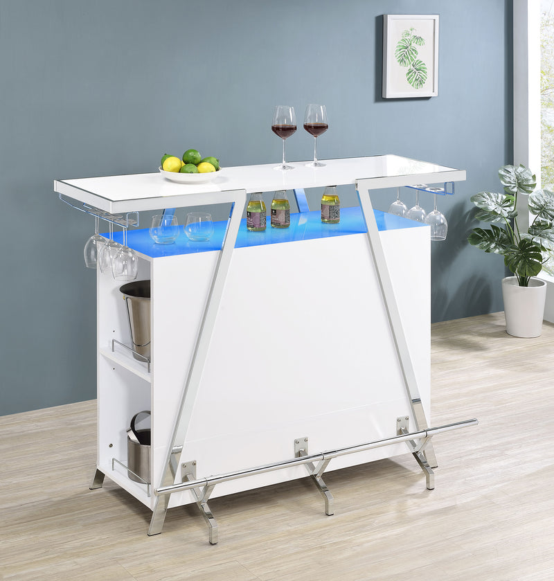 Araceli Home Bar with LED Lighting