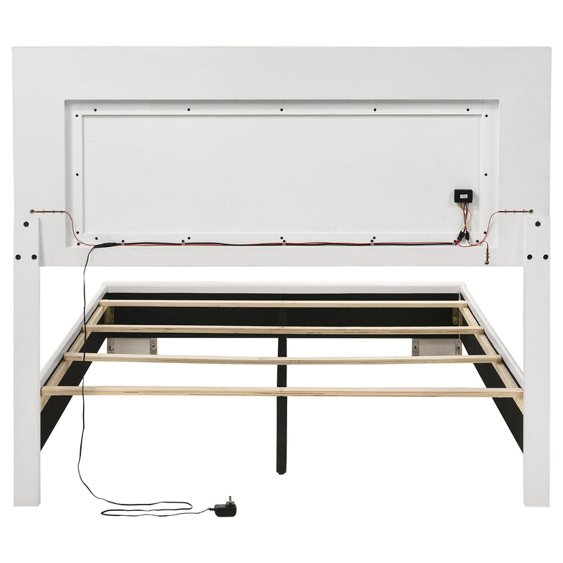 Felicity Panel Bed with LED Lighting