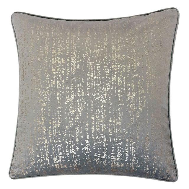 Belle Beige 20" X 20" Pillow, Beige, Multi, Purple, Red