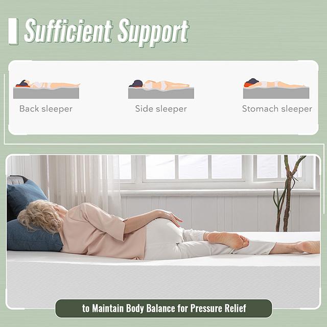 Coreopsis 10" E.King Memory Foam Wave Comfort