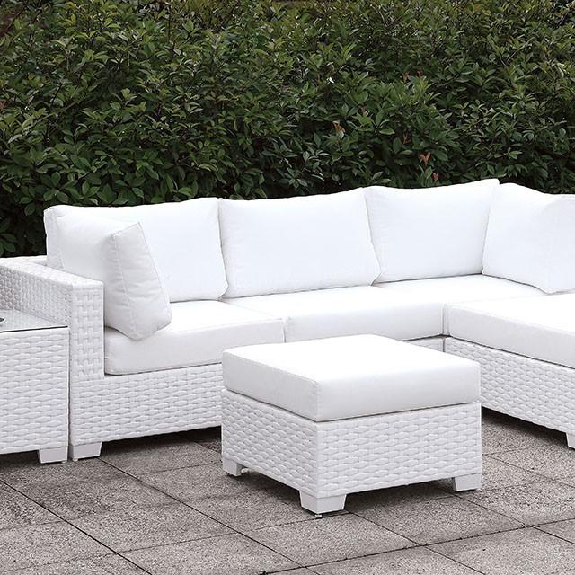 Somani SMALL L-Sectional W/ RIGHT Chaise + Ottoman