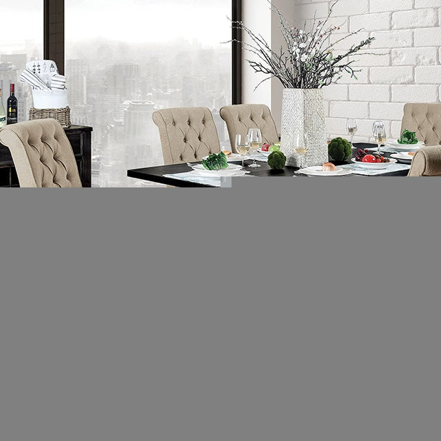 Nerissa 7 Pc Dining Table Set