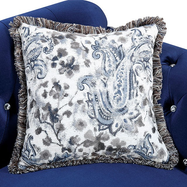 Jolanda Chair Blue & Grey