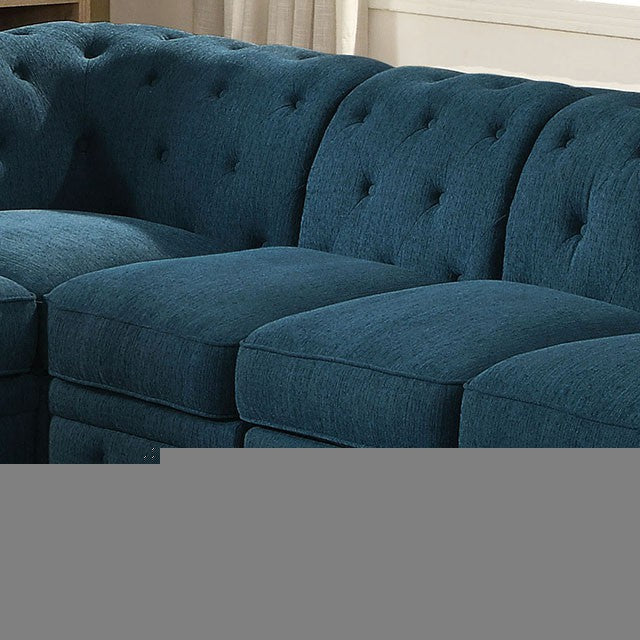 Stanford Armless Chair Teal