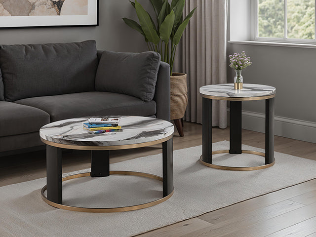 Bogor Round Cocktail Table