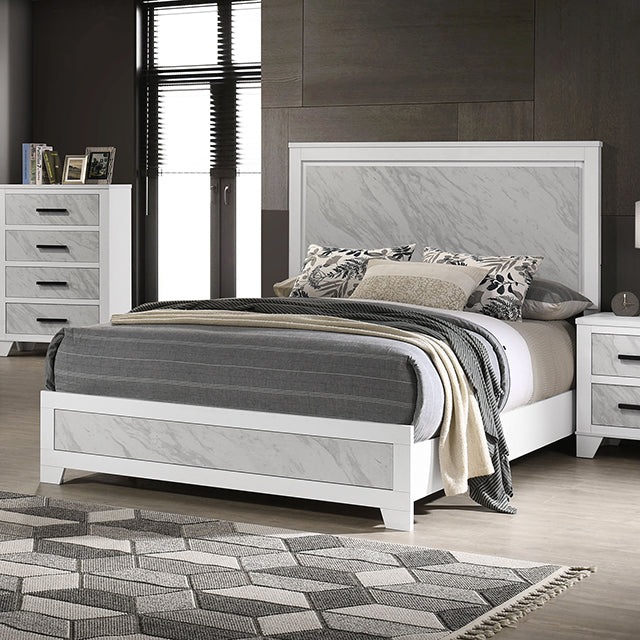 Darlene 5 Pc Queen Bedroom Set w/ 2 Nightstands
